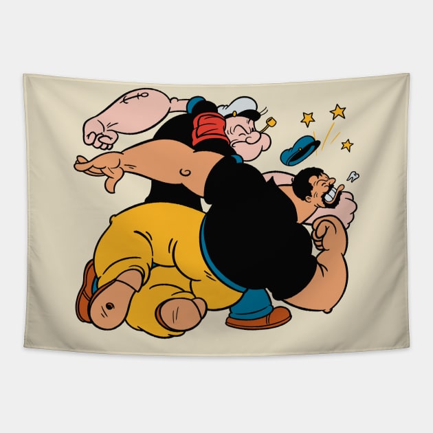 The Sailor Man Returns Tapestry by Getsousa