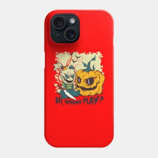 Scary Halloween Pumpkin Phone Case