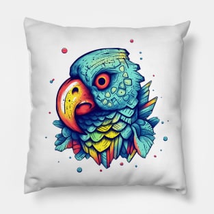 Parrot colormix Pillow