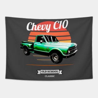 C10 CHEVY PICKUP T-SHIRT Tapestry