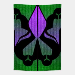 Purple Green Obsidian Order Jevonite Dagger Tapestry