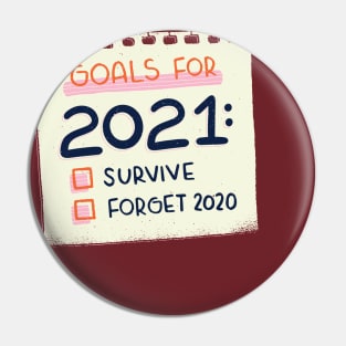 Goals For 2021 Pin