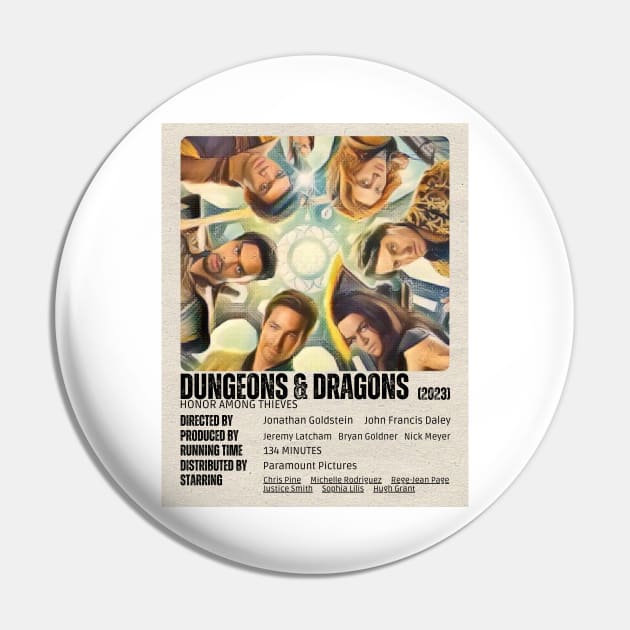 Dungeons & Dragons: Honor Among Thieves Pin by Grade Design