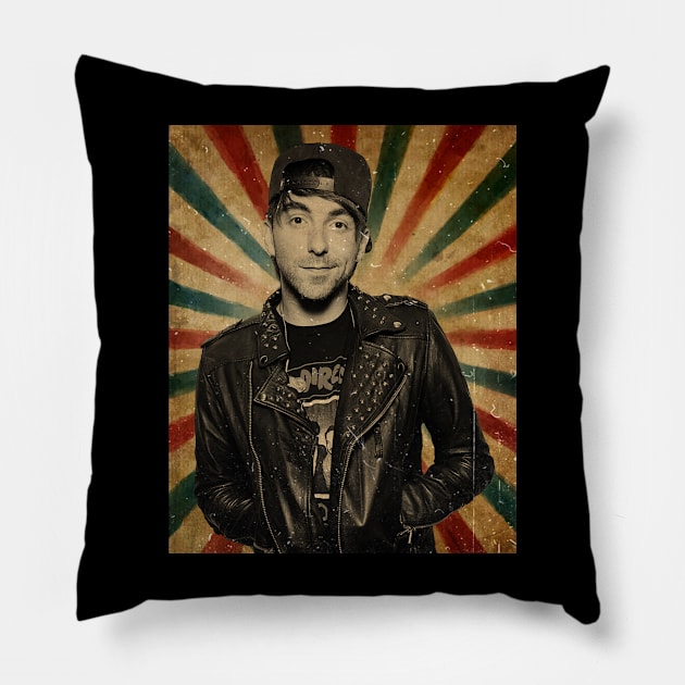 Alex Gaskarth - All time Low Pillow by Janji Joni