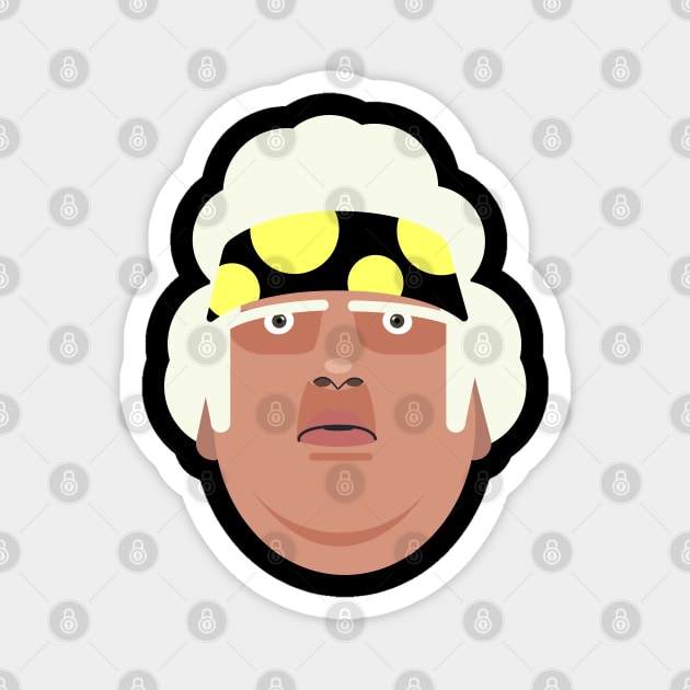 Dusty Rhodes Head Magnet by FITmedia