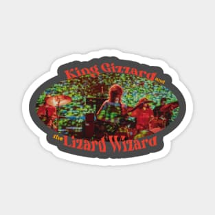 King Gizzard And The Lizard Wizard FanArt Magnet