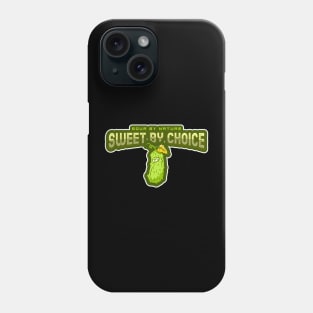 Sour by nature, sweet by heart - Pickles Phone Case