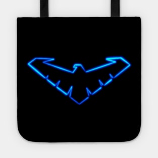 Neon Wing of the night symbol Tote