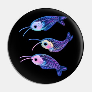 Glass catfish Pin