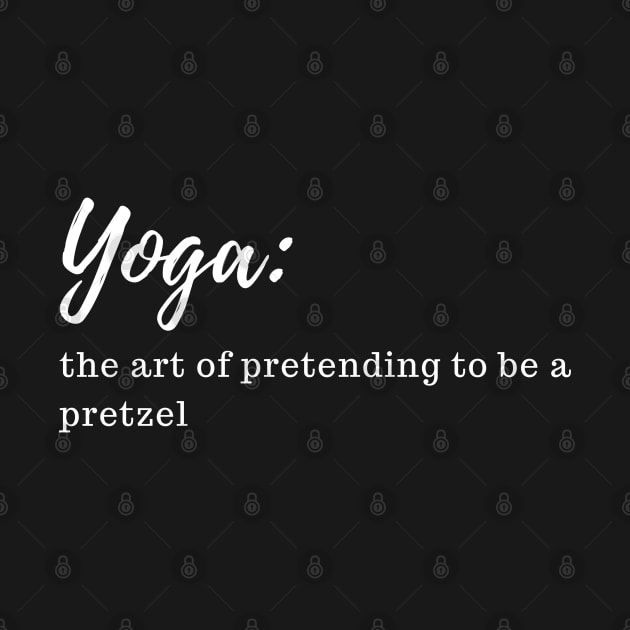 yoga: where i pretend to know what i am doing by Patterns-Hub