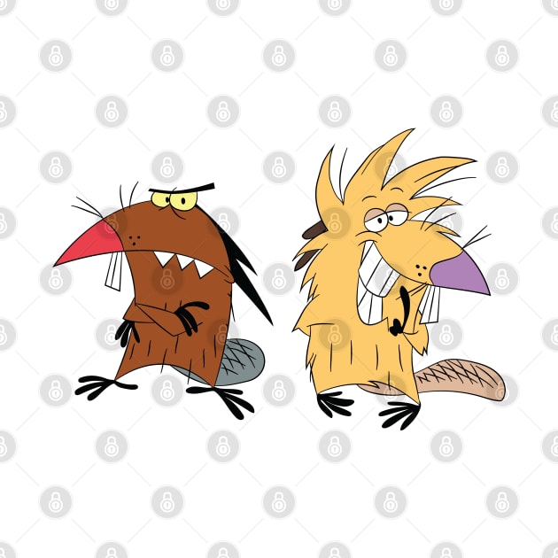 angry beavers by tdK