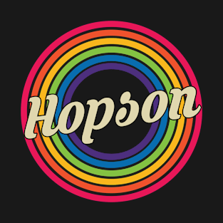 Hopson - Retro Rainbow Style T-Shirt