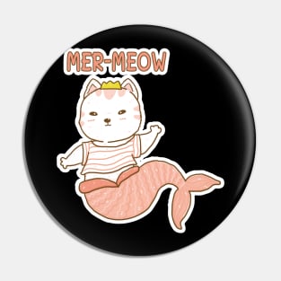 mer Cat Pin