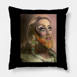 The Yaaaaassssification of Christ Pillow