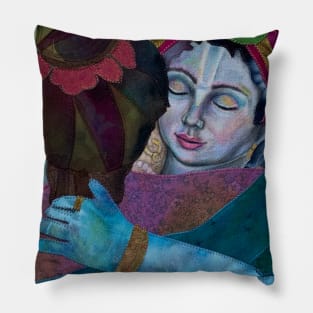 Krishna Devotee Pillow