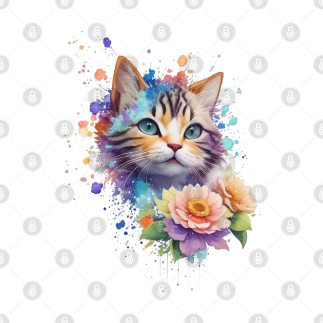 Michi painting by Cat Lover Store