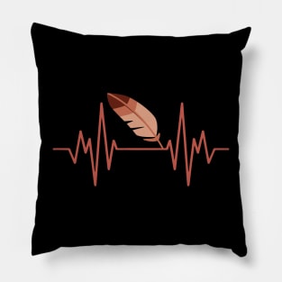 MMIW Awareness, Heartbeat of Indigenous Roots Pillow