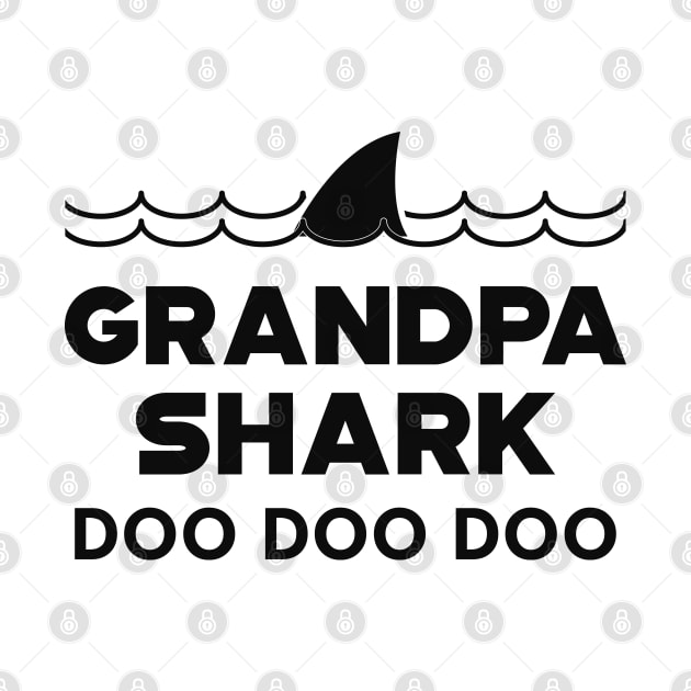 Grandpa Shark doo doo doo by KC Happy Shop