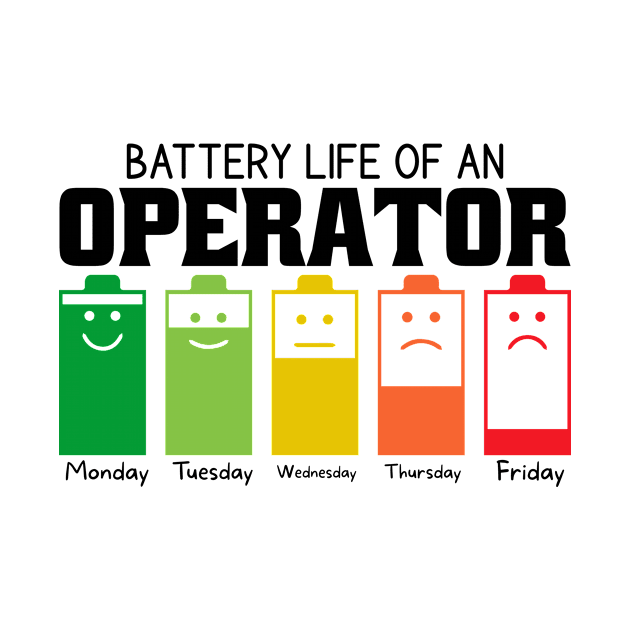 Battery Life Of An Operator by Stay Weird