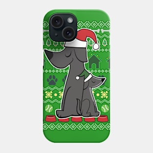 Dog Lover Ugly Sweater Christmas design Phone Case