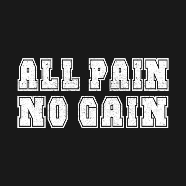 All Pain, No Gain by BOEC Gear