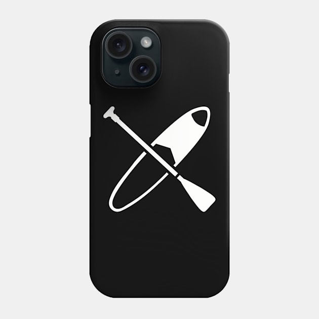 Stand up paddling Phone Case by Designzz