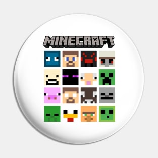 Minecraft - Patterns Pin
