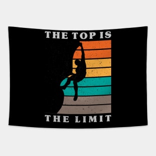 The Top Is The Limit Vintage Tapestry