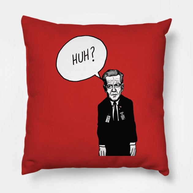 Agent Gordon Cole Pillow by ryanbudgie