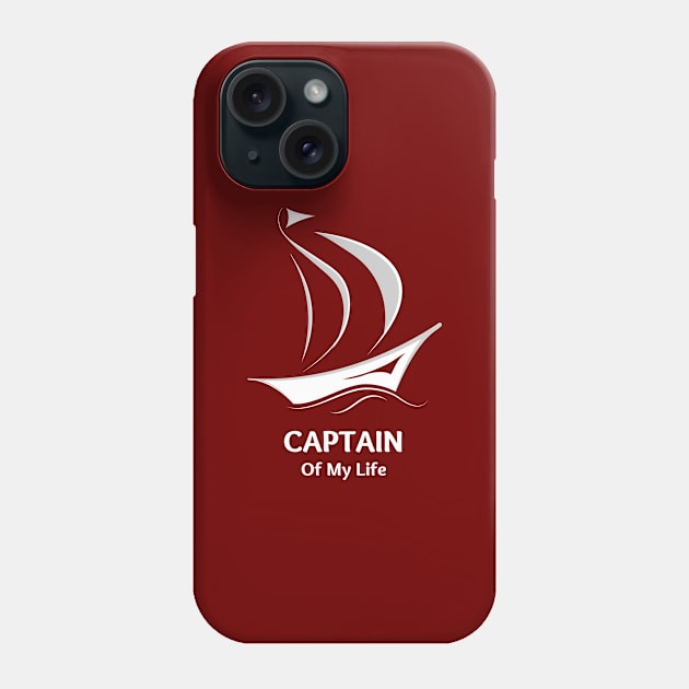 CAPTAIN 2 ,CAPTAIN SHIRT ,captain of my life boat ,captain of my life Phone Case by Hosen Art