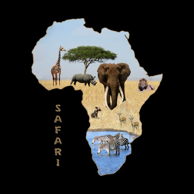 Safari in Africa by T-SHIRTS UND MEHR