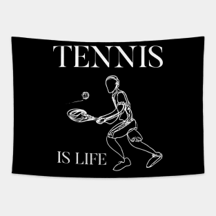 Tennis is Life Tapestry