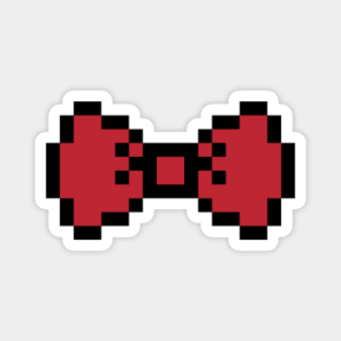 Pixel Bow Tie Magnet