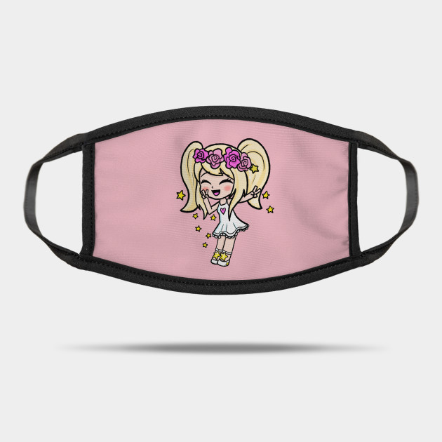 Cute Sanna Gacha Iamsanna Mask Teepublic - iamsanna roblox character adopt me