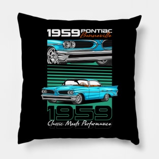 Iconic Bonneville Car Pillow