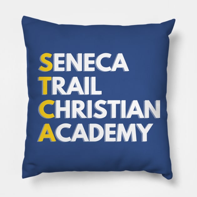 Seneca Trail Christian Academy Pillow by Seneca Trail Christian Academy