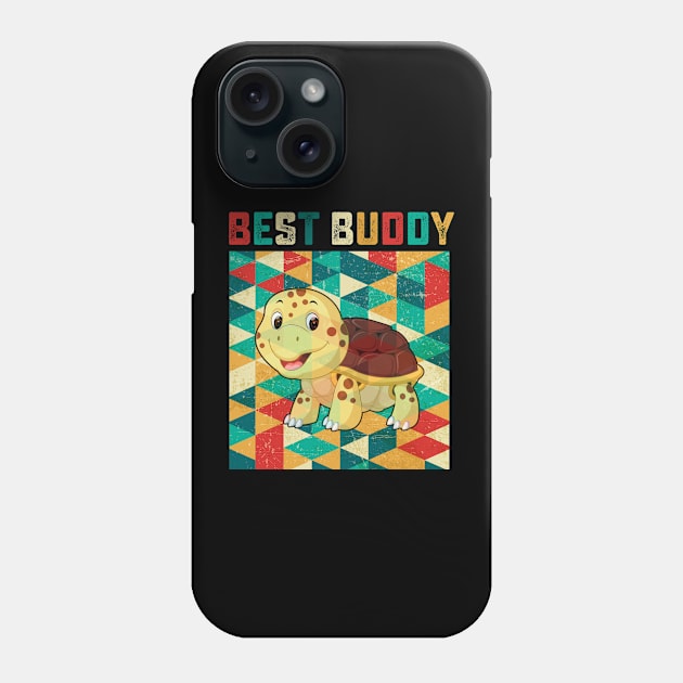 Best Buddy Turtle Phone Case by danieldamssm