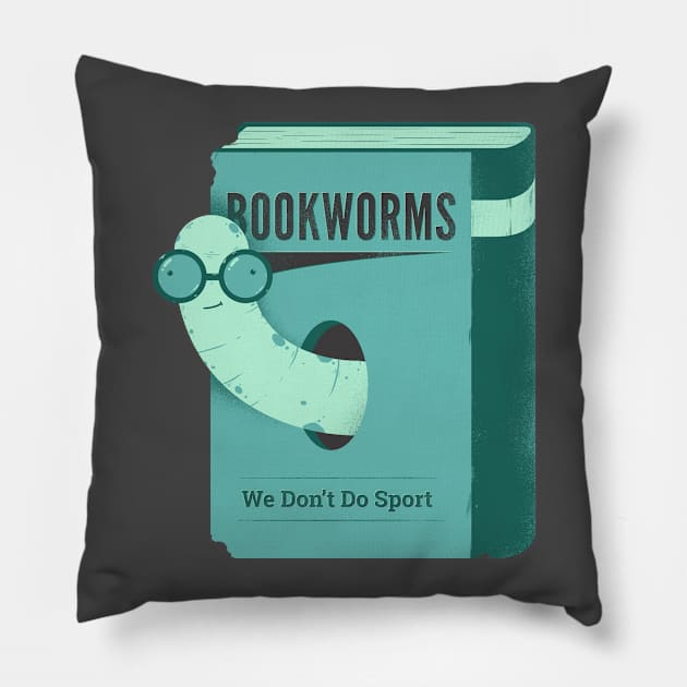 Bookworm Pillow by arkzai