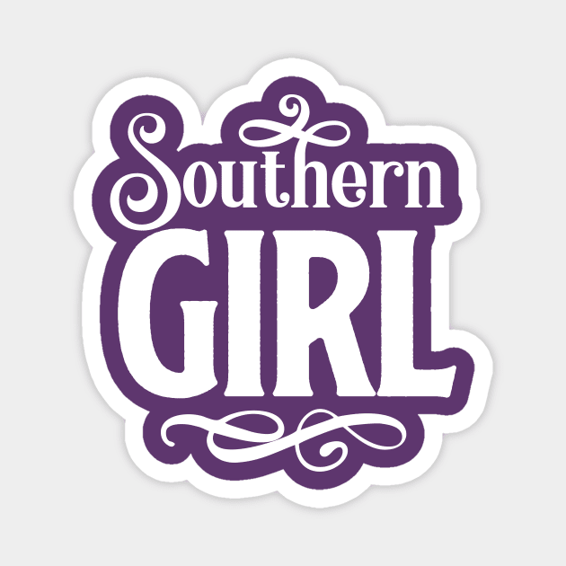 Southern Girl Magnet by thechicgeek