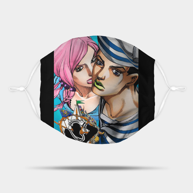 Jojolion Josuke Yasuho Jojo Part 8 Jojos Bizarre Adventure Mask Teepublic Jojo's bizarre adventure part 8: jojolion josuke yasuho jojo part 8