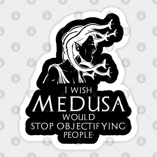 Medusa Greek Mythology Sticker