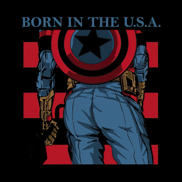 captain-america, music, classic rock, rbrow, civil war, winter soldier by Fencerplanet