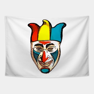 clown mask Tapestry