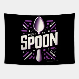 Music By Spoon Fan Tapestry