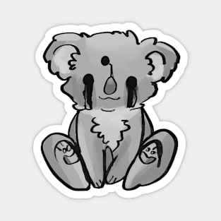 Cute Doomed Koala Magnet