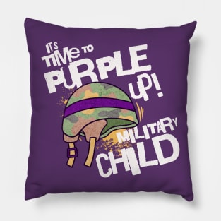 Purple Up For Military Kids - Military Purple-Up 2023 Day Pillow