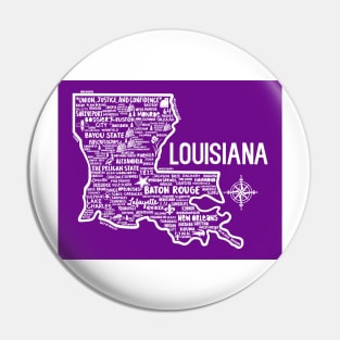 Louisiana Map Pin