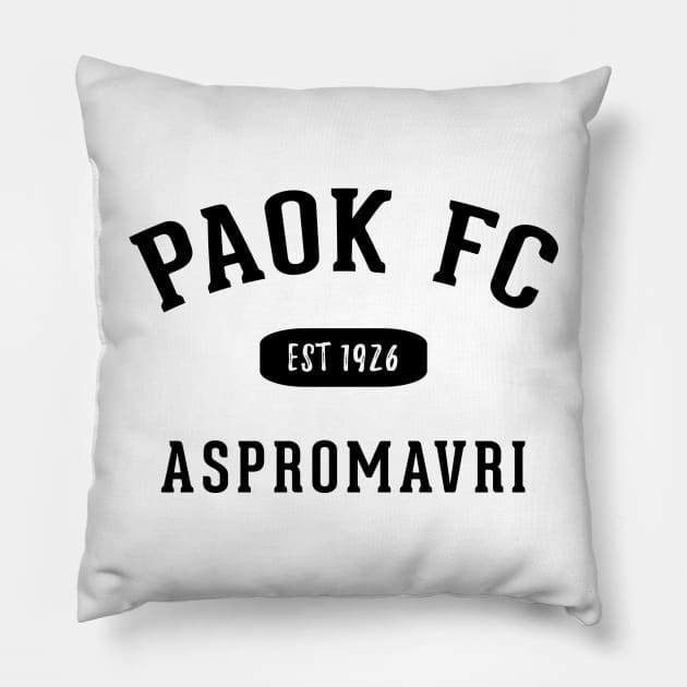 PAOK Pillow by CulturedVisuals