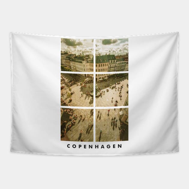 Copenhagen Denmark Tapestry by SerenityByAlex