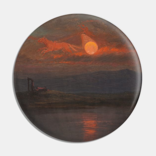 The Chariot of the Sun Fantasy by Frederic Edwin Church Pin by Classic Art Stall